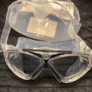 NEW - Outdoor Master Swim Goggles - Clear - Anti-fog Waterproof